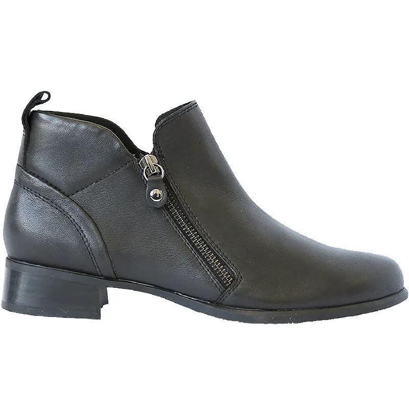 Booties for foot pamperWomen's Munro Neko Black Leather