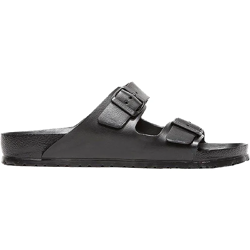 Sandals for wet heels-Unisex Birkenstock Arizona Essentials Black EVA Synthetic