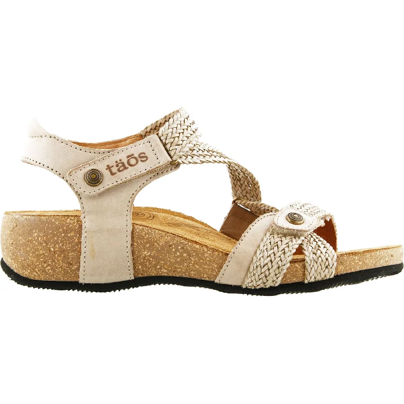 Sandals with durable soles-Women's Taos Trulie Stone Leather