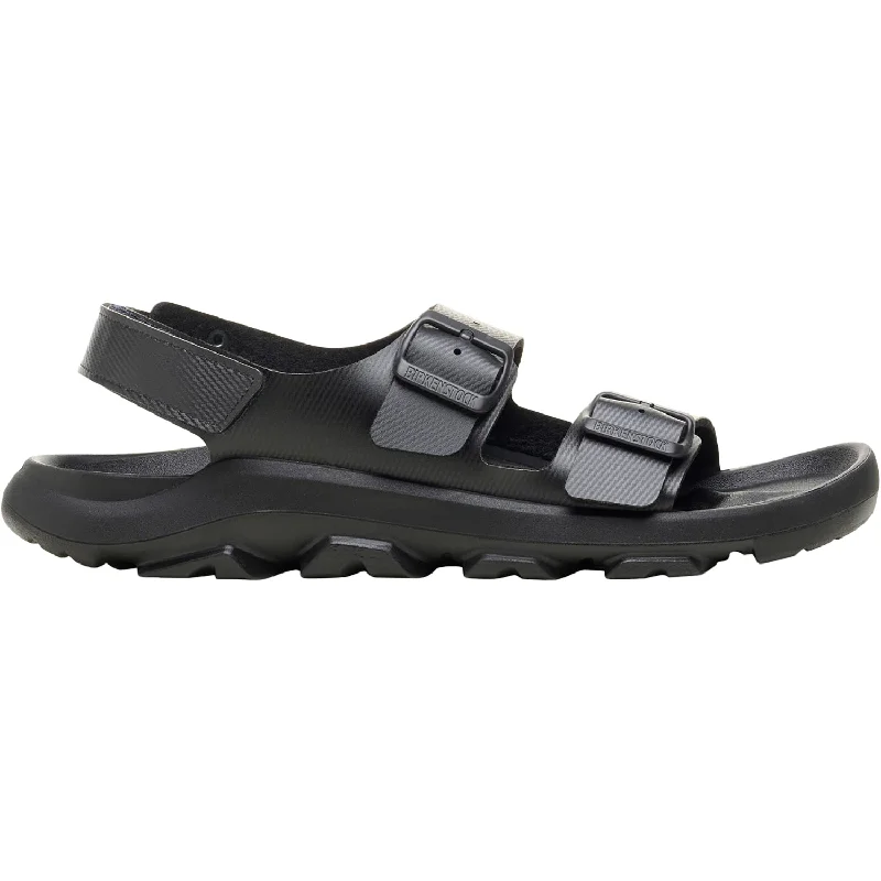 Sandals for long walks-Men's Birkenstock Mogami Terra Black Birko-Floor