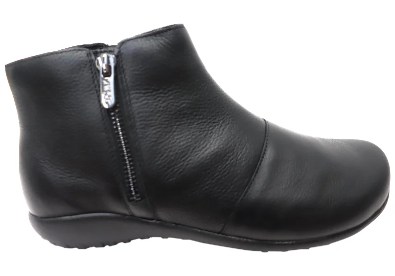 Ankle boots for city ease-Naot Wanaka Womens Leather Comfortable Ankle Boots