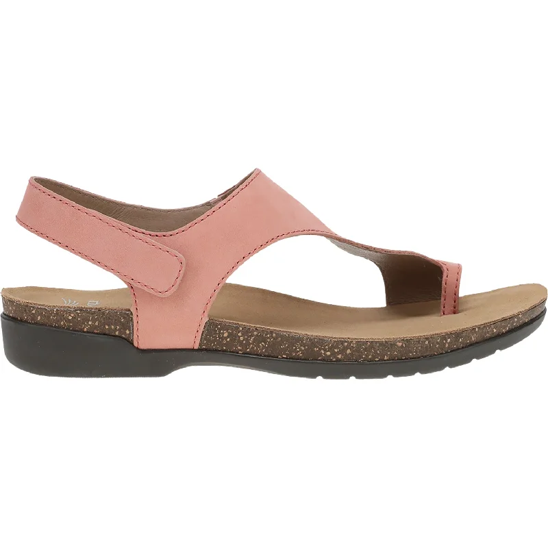 Sandals with vibrant heels-Women's Dansko Reece Rose Nubuck