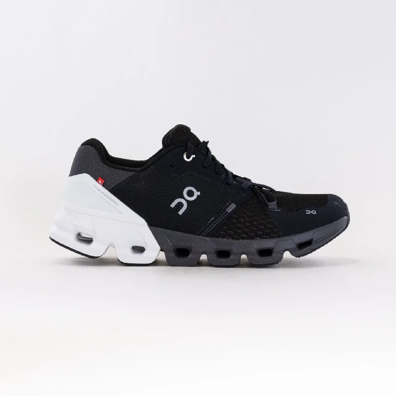 On Cloudflyer 4 Wide (Women's) - Black/White